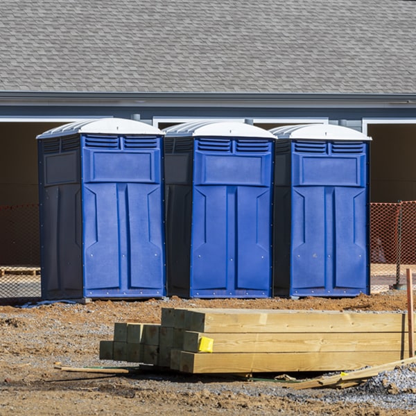 how can i report damages or issues with the porta potties during my rental period in Wethersfield IL